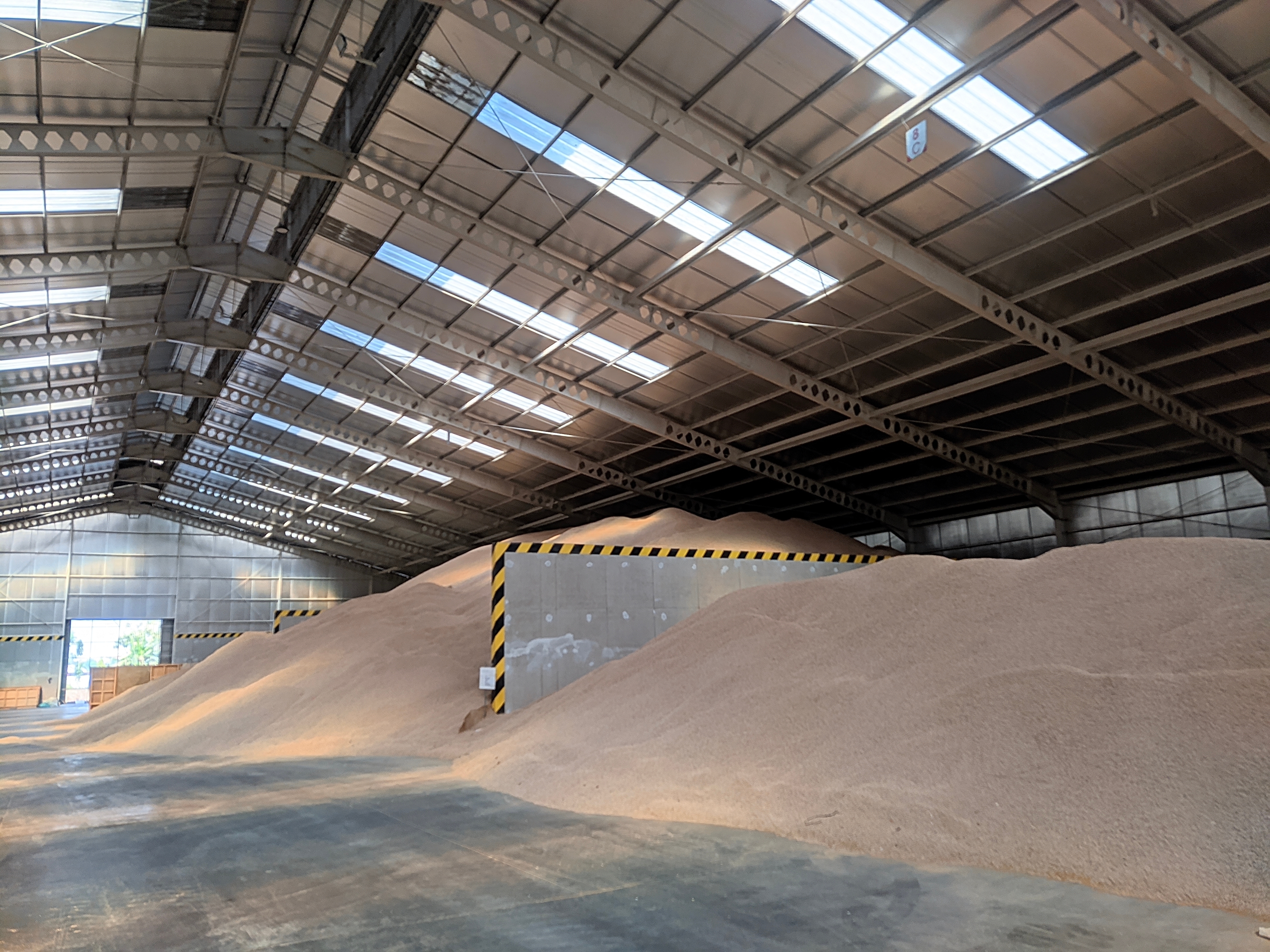 Bulk storage warehouse